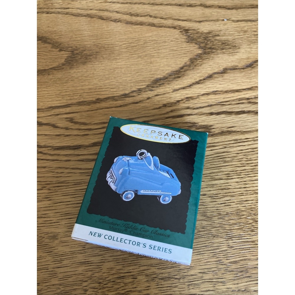 HALLMARK Ornament MURRAY CHAMPION‎ MINIATURE KIDDIE CAR CLASSICS 1995 1st Series